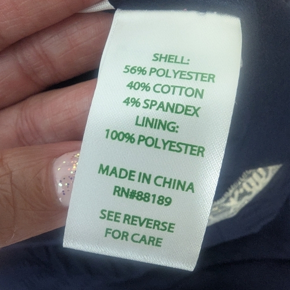 Lilly Pulitzer Navy Belle Sleeved Dress - Picture 9 of 12